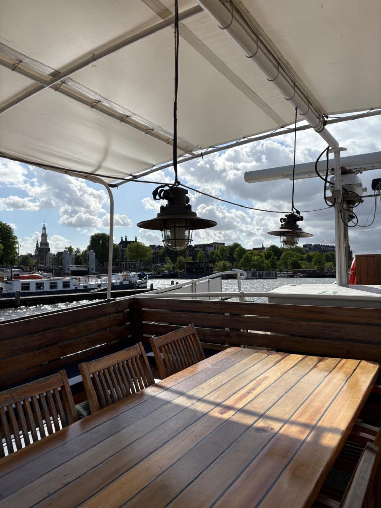 Hotelboot Zwaan Amsterdam Esterno foto